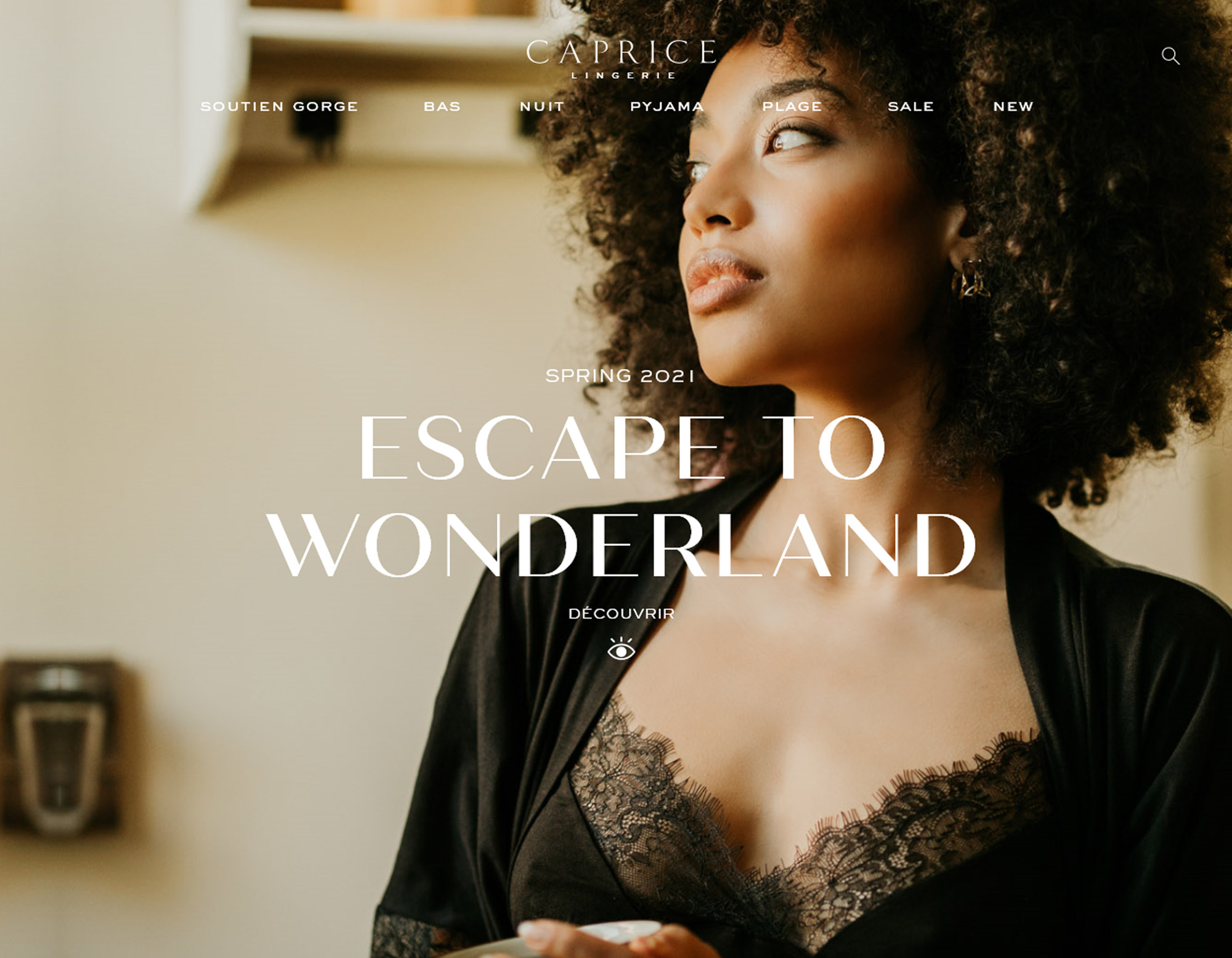 Caprice Lingerie Website