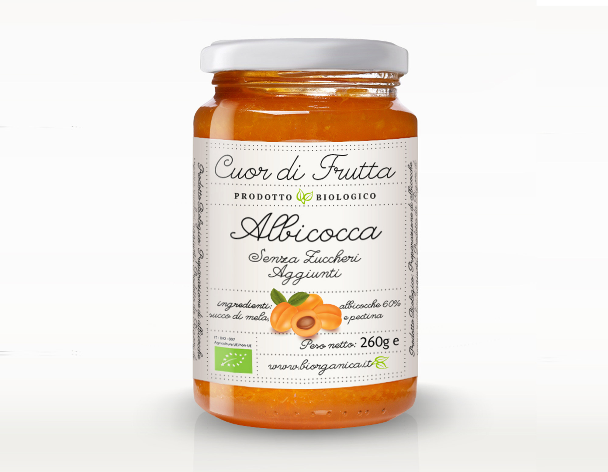 Cuor di Frutta Jam Packaging