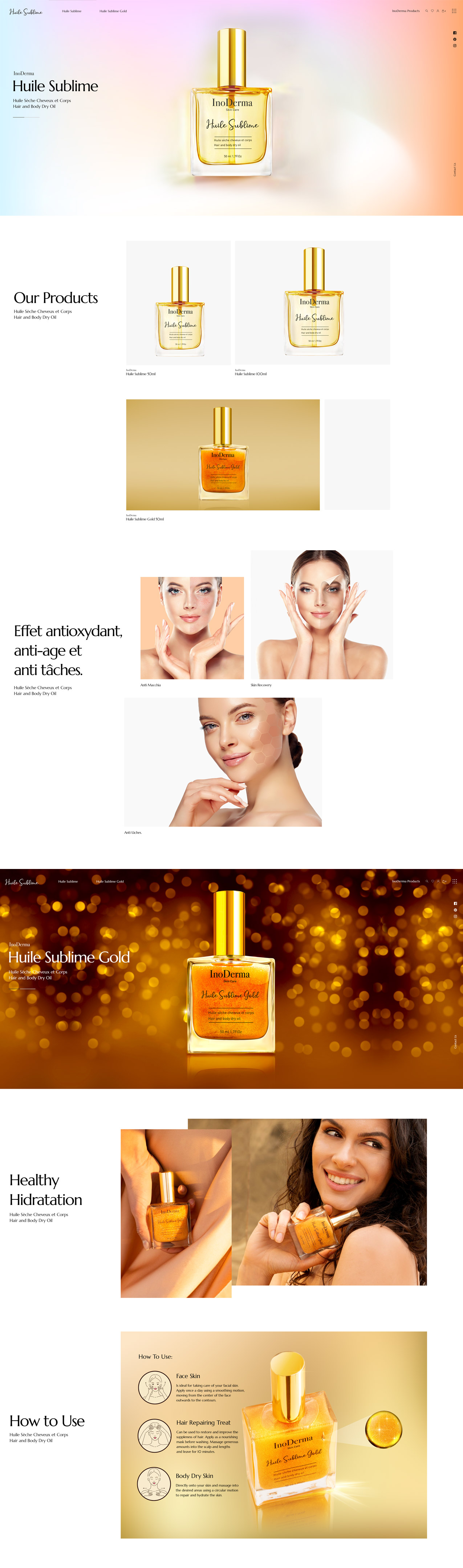 Huile Sublime Gold