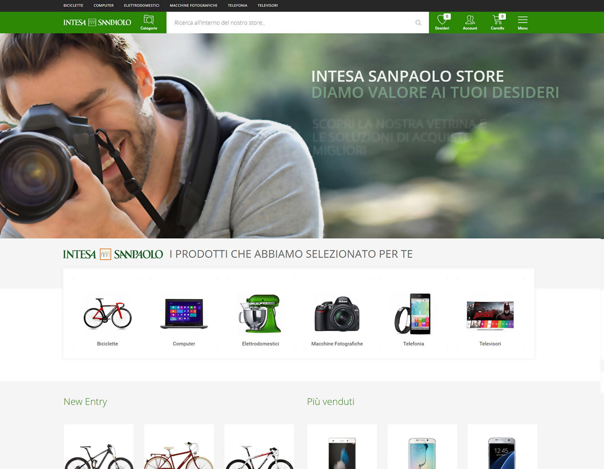 Intesa San Paolo Magento Ecommerce