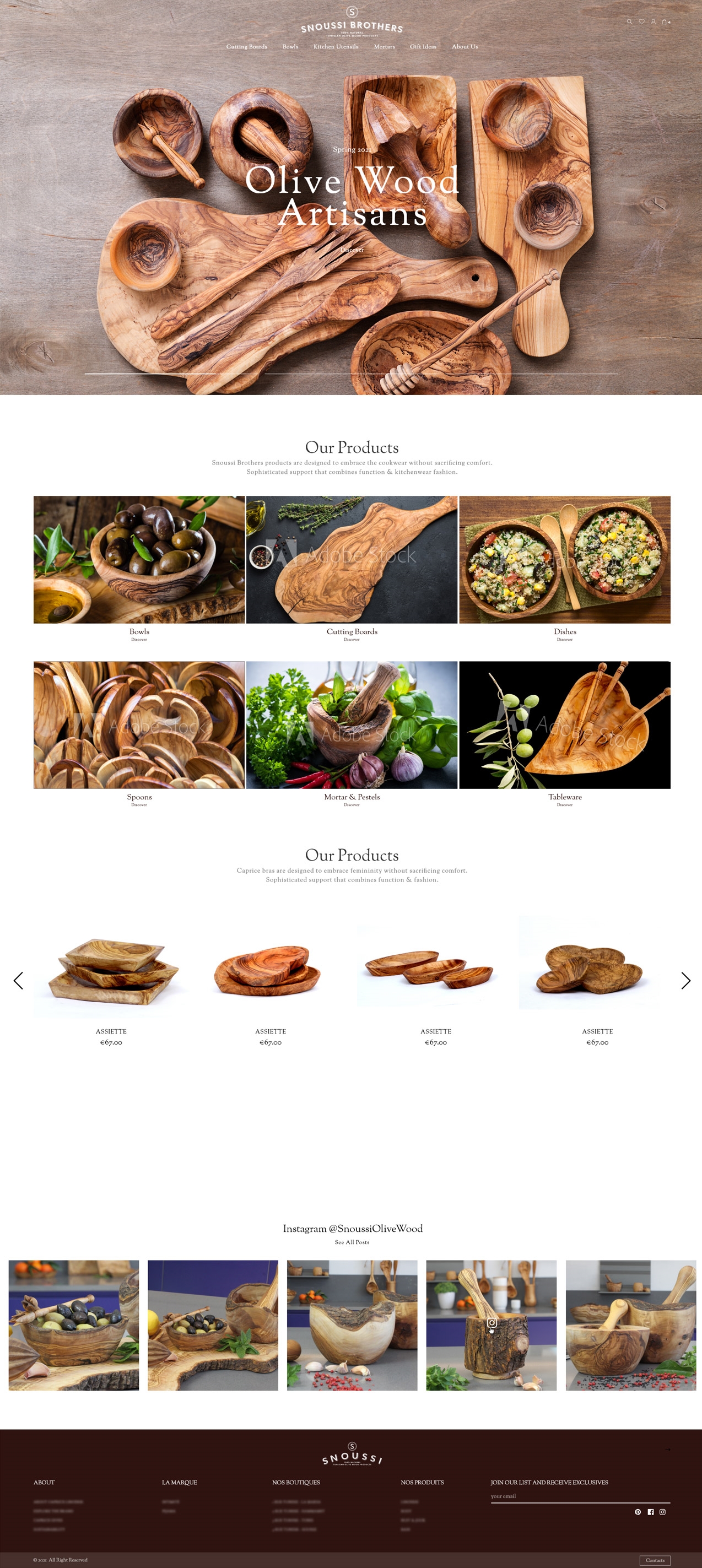 Snoussi Olive Wood